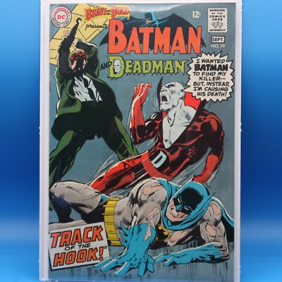 The Brave and the Bold #79 - Batman & Deadman- ️Neal Adams Cover Art-HIGH GRADE