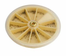 Assortimento di 250 viti in acciaio per orologi al quarzo e meccanici, vintage