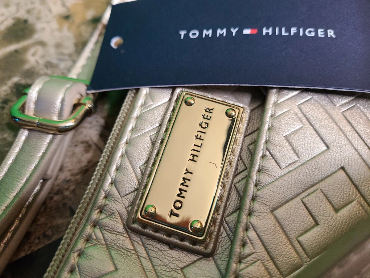 Tommy Hilfiger Gold Crossbody Purse