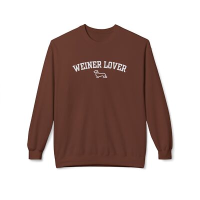 Weiner Lover Sweatshirt Funny Weenie Dog Sweater Dachsund Gift Doxie Pullover