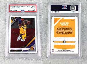 Lebron James 2019-20 Panini Donruss Optic #60 PSA 9 Mint Los Angeles Lakers  | eBay