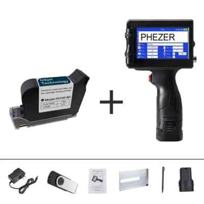 Handheld Inkjet Printer Datum Wörter QR Barcode Machine DIY Tintenstrahldrucker