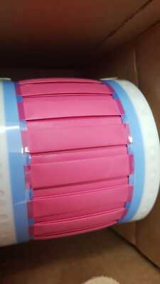 LOT OF 250 PCS TMS-SCE-1/4-2.0-2 1752750001 RAYCHEM RED CABLE