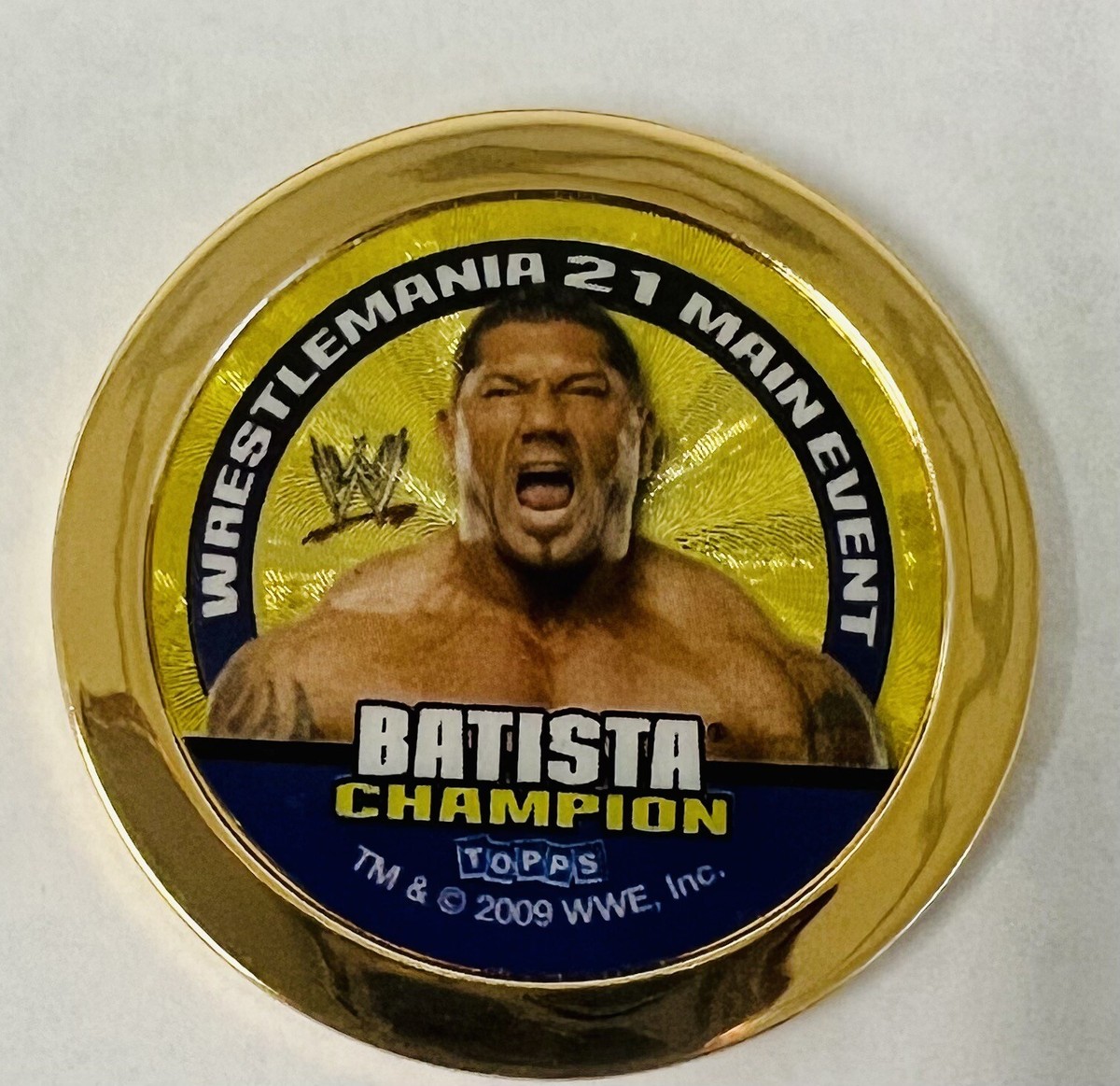【激レア！】WWE TLC 2010 大会記念 非売品 パイプイス 激レア！】WWE TLC 2010 大会記念 非売品 パイプイス