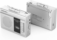 Cassette Player Tape Recorder FM AM Radio with Built-In Speaker,Microphone F-315