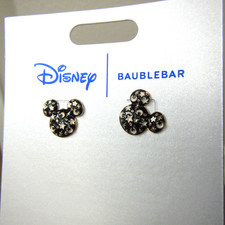 NEW DISNEY PARKS FALL HALLOWEEN BAUBLEBAR MICKEY STARS EARRINGS STUD SET PAIR