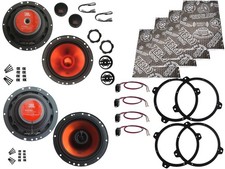 JBL Lautsprecher Set f�r BMW 3er E46 Coupe T�r vorne Heckablage D�mmmatte 1040W