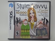 Style Savvy (Nintendo DS, 2009) CIB Complete Authentic Tested Working