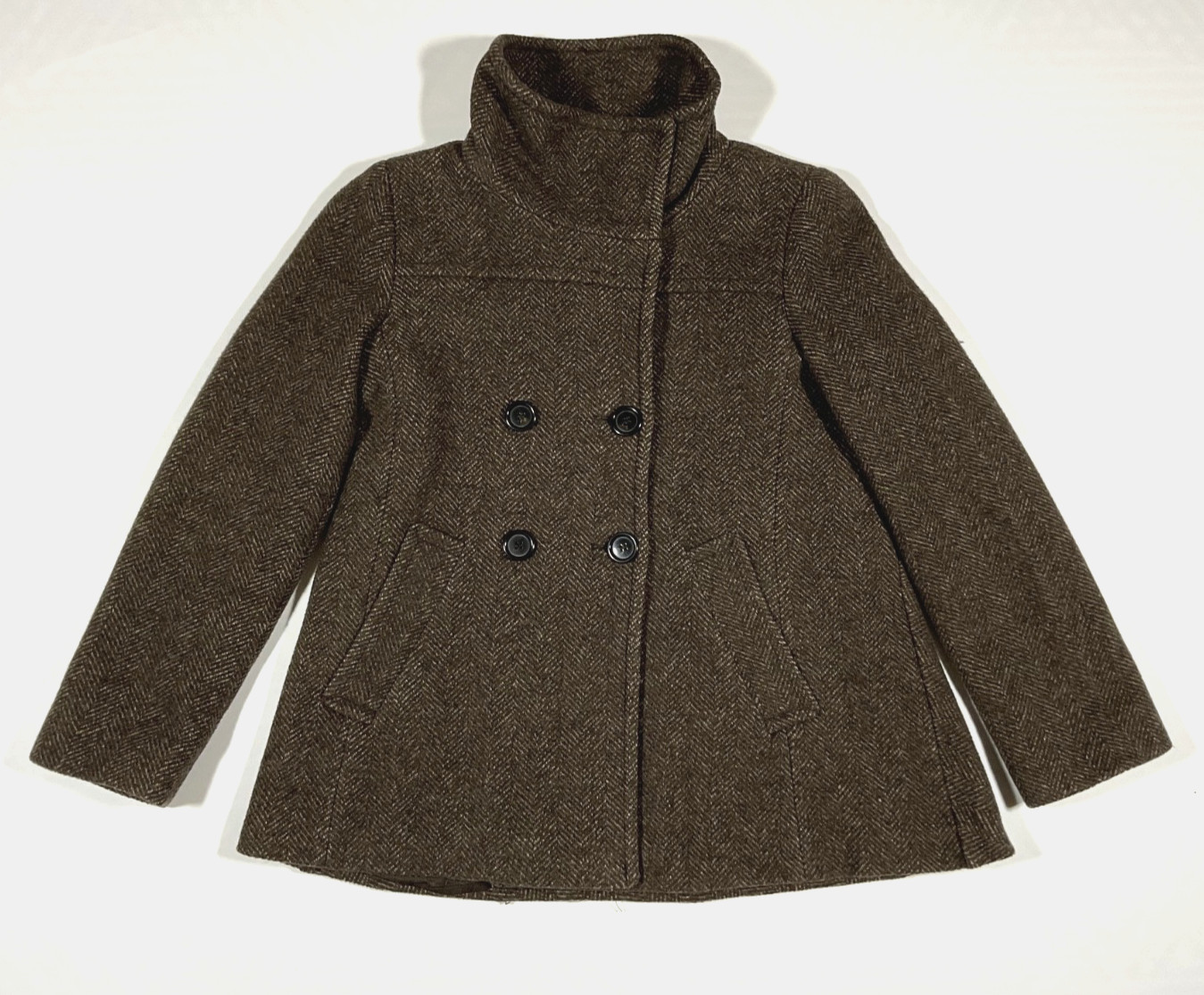 RARE EMME Marella by Max Mara Wool Blend Coat Elegant Jacket US4 UK8