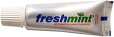 144 Tubes Travel Size Freshmint Fluoride Toothpaste 0.6oz