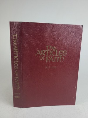 The Articles of Faith James E Talmage LDS Mormon Church 1971 Red