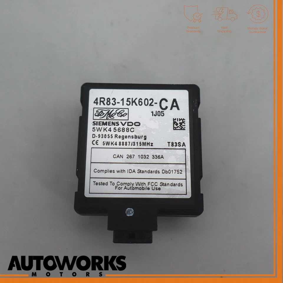 07-15 Jaguar XK XKR X150 TPMS Tire Pressure Receiver Monitor Control Module OEM - Image 4 of 4