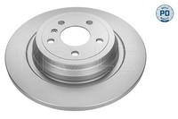 2X Meyle 015 523 0007/PD Bremsscheibe Hinten L/R Passt Zu: Mercedes GLE (C292),