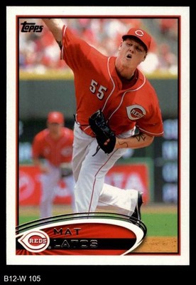 2012 Topps Update #105 Mat Latos Reds 8 - NM/MT