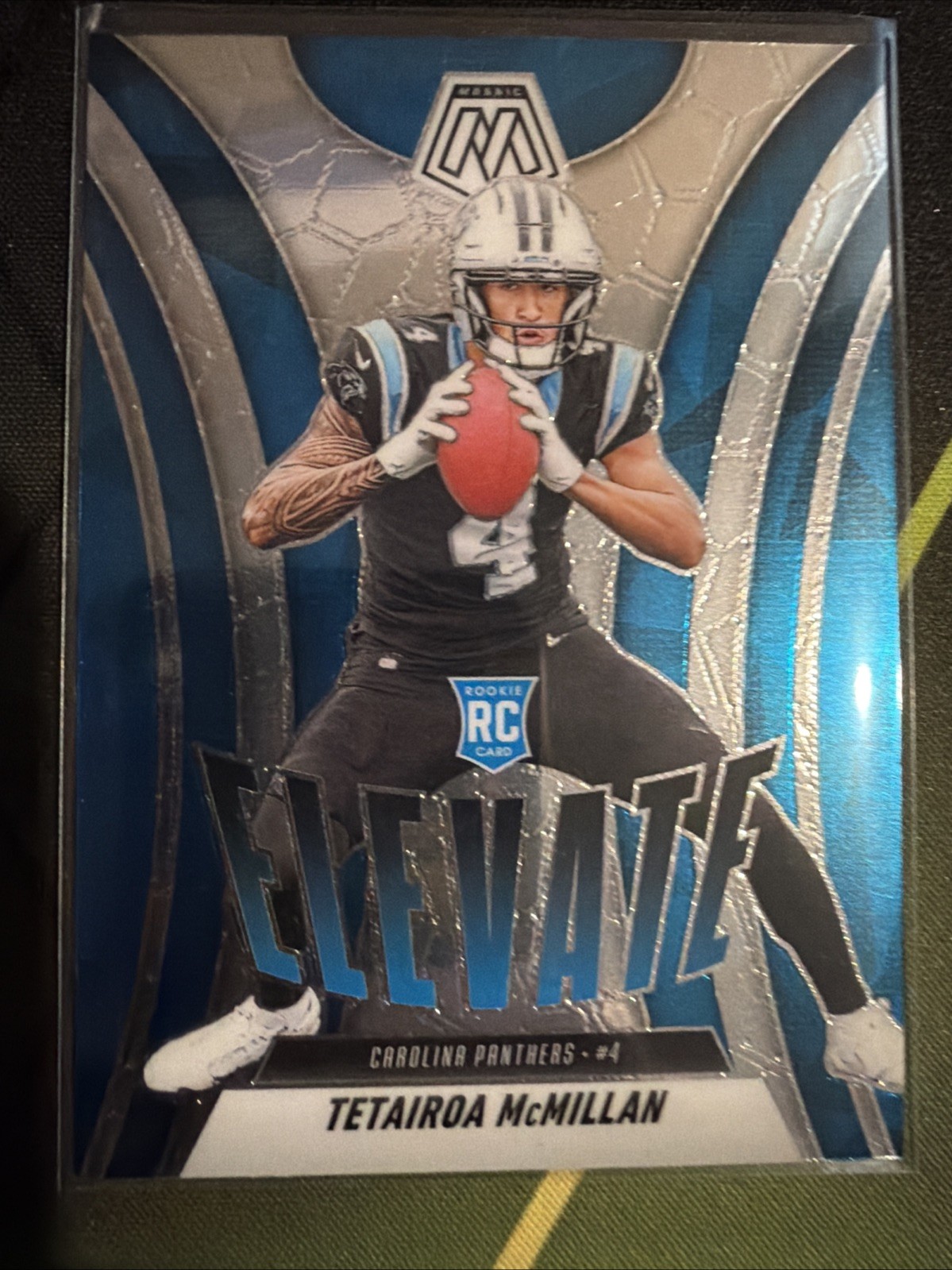 2025 Panini Mosaic Carolina Panthers Tetairoa McMillan(RC) ELEVATE #6