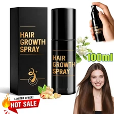 HaloGrow Hair Growth Spray 100ml Natural Hair Thickening Gentle Regrowth Mist