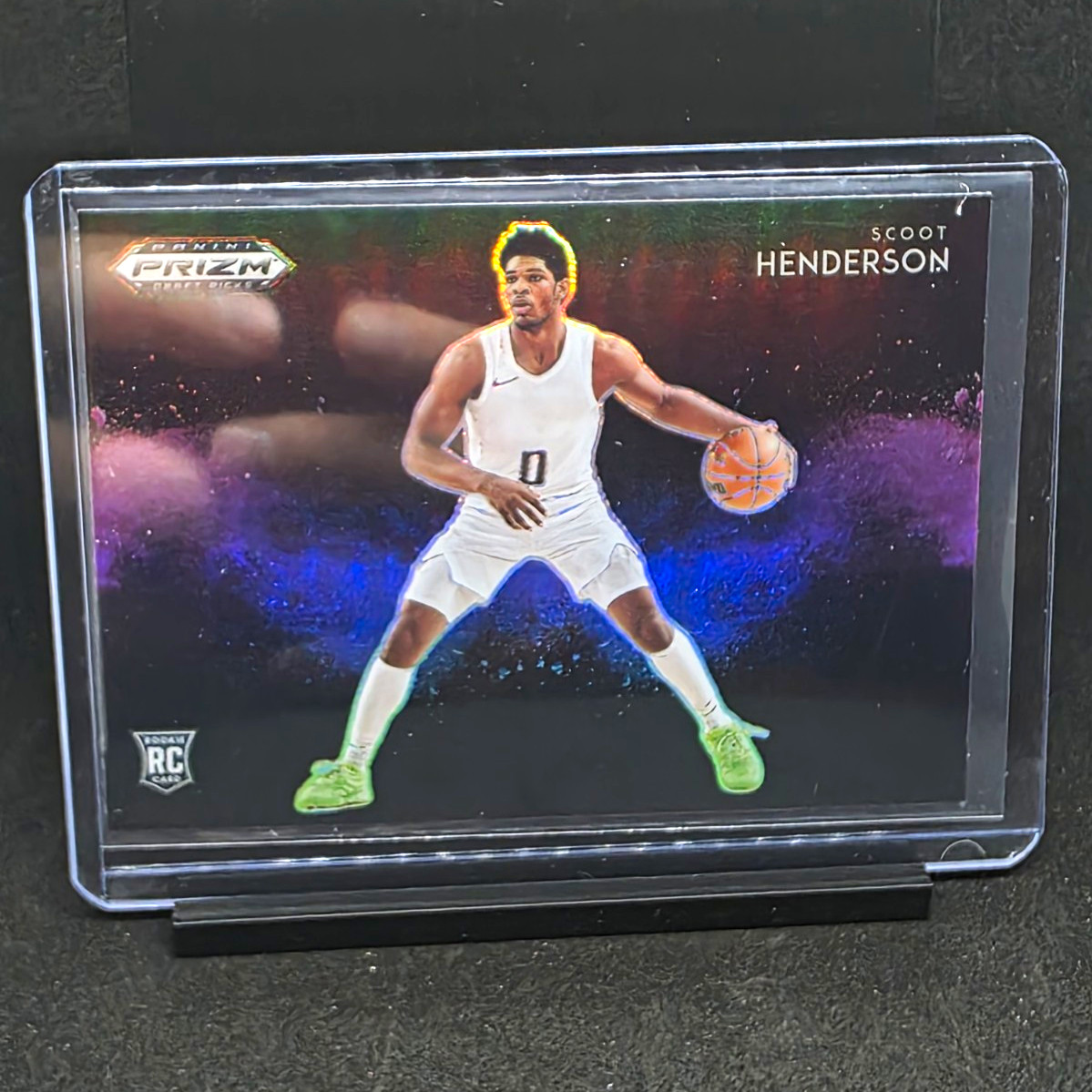 Panini 2023 Prizm Draft Picks Scoot Henderson Rookie RC #8 Black Colorblast