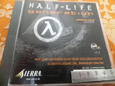 Half Life Generation CD 3   Opposing Force   PC CD-Rom Sierra