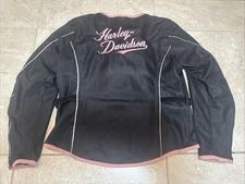 Harley Davidson Mesh Riding Jacket Women’s Size XL - Good Condition - Free Ship!