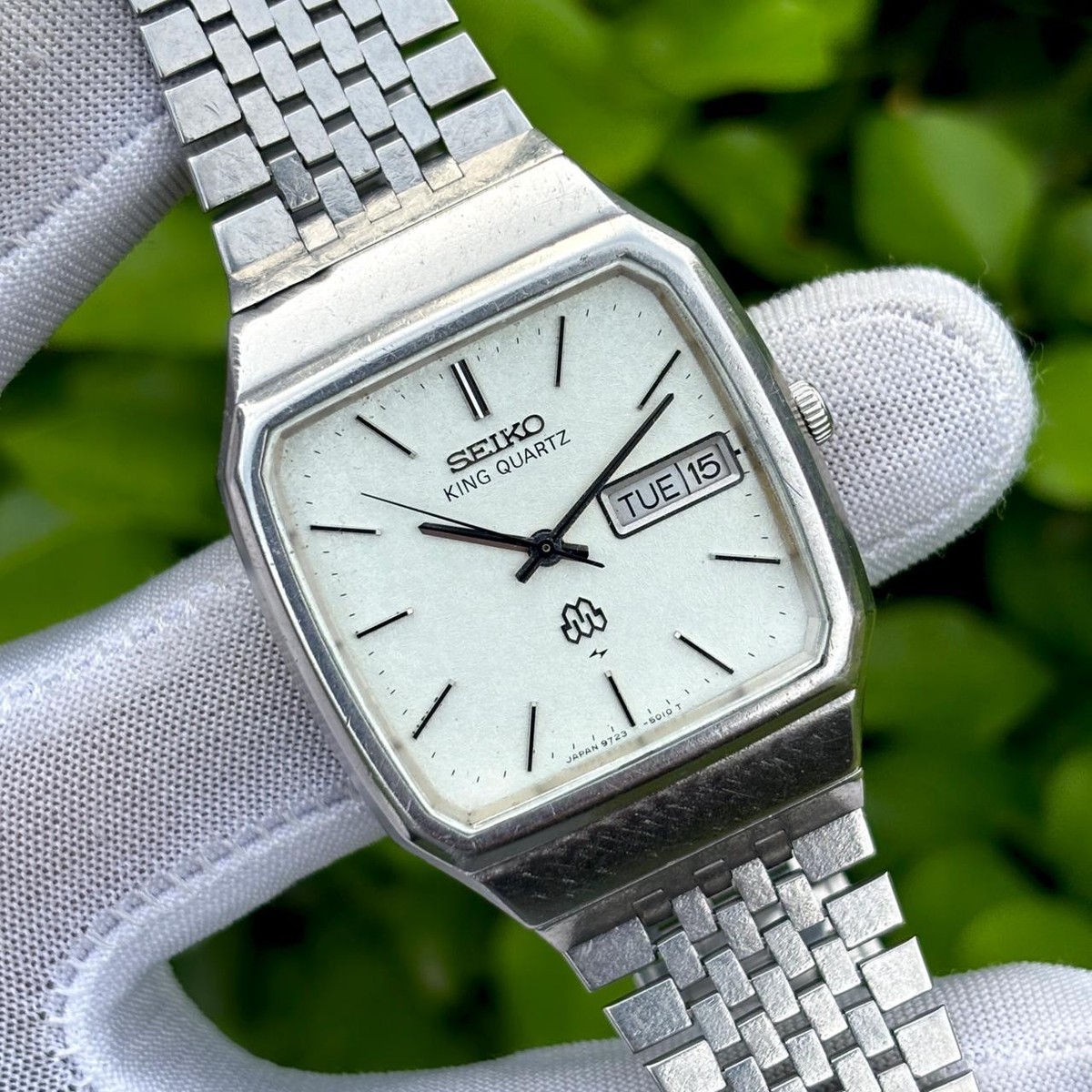 Vintage Seiko King Quartz Snowflake & Frosted Twin Quartz Japan