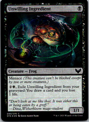 Unwilling Ingredient Foil Strixhaven: School of Mages #090