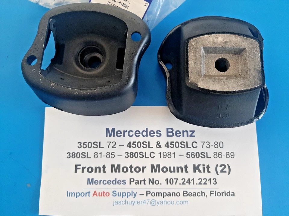 Juego de montaje motor Mercedes Benz 380SL, 380SLC, 450SL, 450SLC, 560S Foto 3 de 3