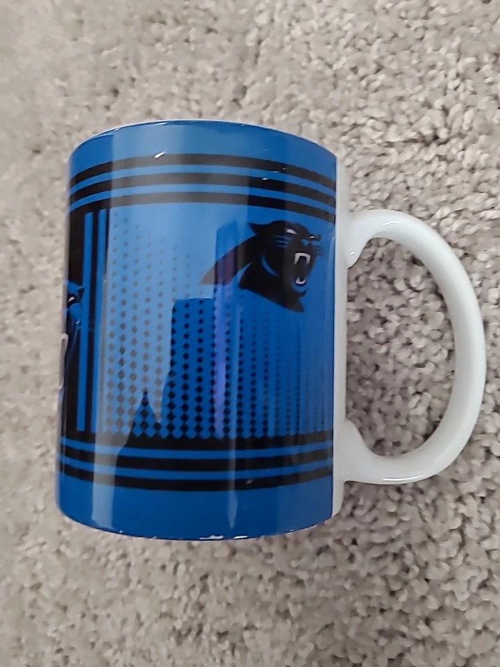 2 tazas de café Carolina Panthers Boelter NFL 11 oz Hero Foto 4 de 4