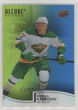 2021-22 Upper Deck Allure Rainbow Green Blue 61/299 Kirill Kaprizov #R-51 0p96