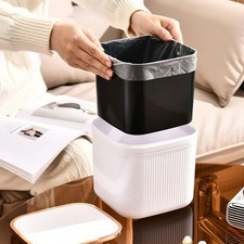 Mini Trash Can Garbage Basket Waste Bin Wastebasket Dustbin