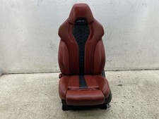 2020-2025 Bmw X6m F96 Front Left Driver Leather Bucket Seat Assembly Unit Oem