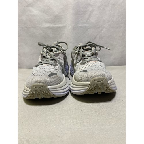 Hoka Bondi 8 Gray Cushion Running Walking Athletic Shoes Womens Size 7.5 - Picture 8 of 8