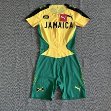 Puma Jamaica National Team Pro Elite Speedsuit Women's Medium Track Running NWT