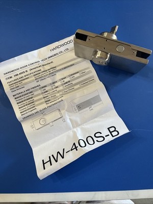 Hardwood Door Control (HW-400S-B) Commercial Door Closer New Open Box