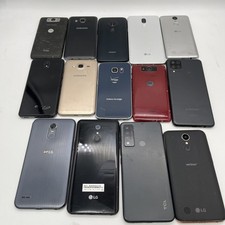 Lot of 14 Cell Phones Samsung Motorola LG And Others UNTESTED  AS-IS  AL16:1 