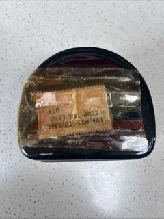 Lucas Vintage Car Rear Stop Tail Lamp Assembly: Possibly Austin 7 Or Similar