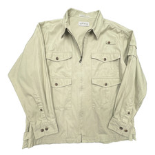 Giacca da campo vintage ORVIS uomo L safari tiro utilità pesca cargo gioco marsupio