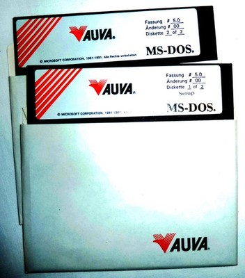 Rarität Microsoft MS-Dos 5.0 mit Benutzerhandbuch - Retro Vintage