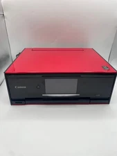 Canon Printer Pixma TS9120 All-in-One Inkjet Printer Red Tested And Working