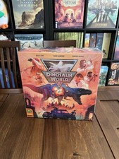 Dinosaur World Board Game W/ Expansions  100% complete NM