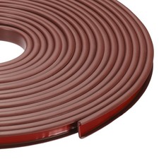 24.9 ft U-Shape Edge Banding, Adhesive Trim Protector Fit 3/8" Edge, Red