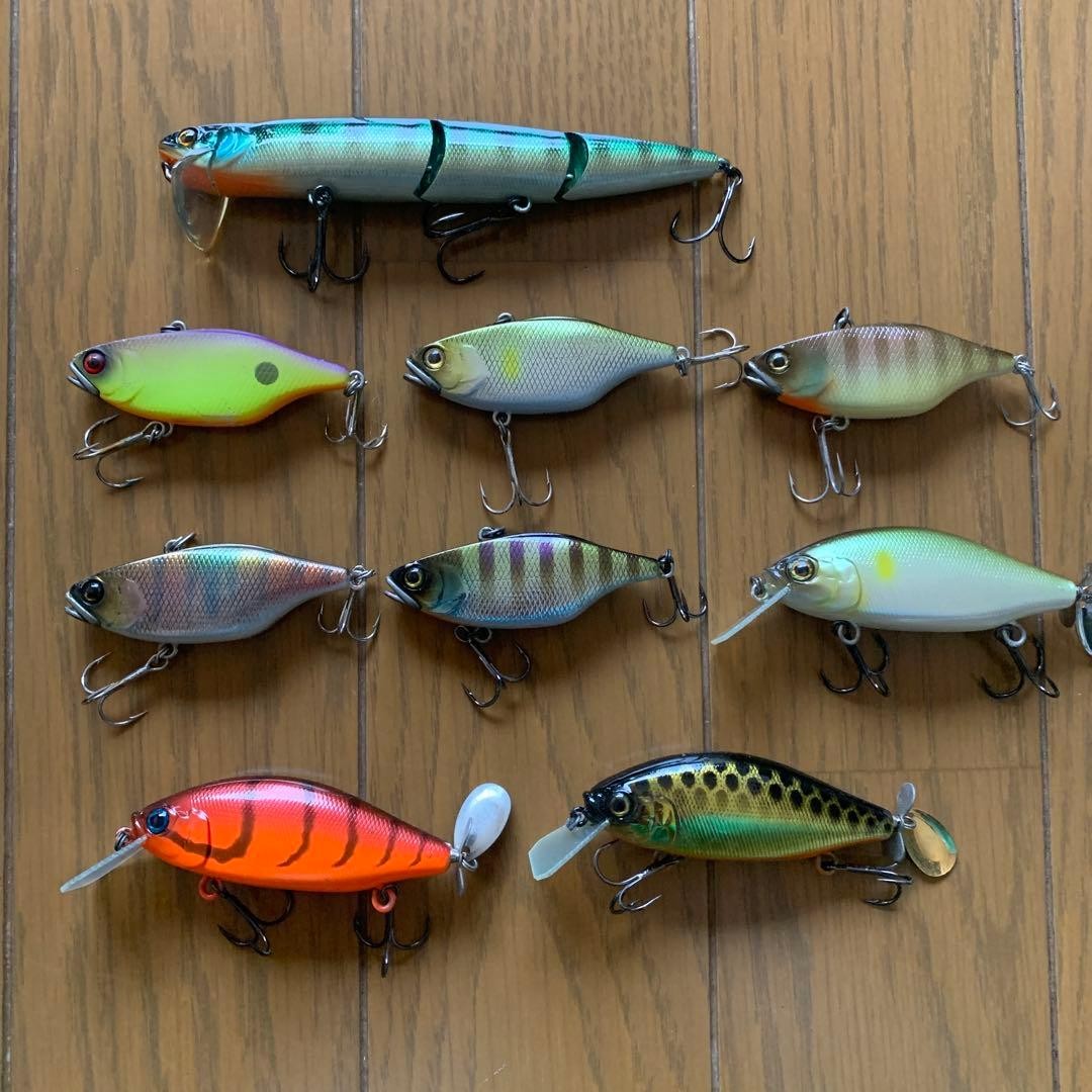 Price reduction Bass fishing retirement Hard lure 117 piece set ② - Image 8