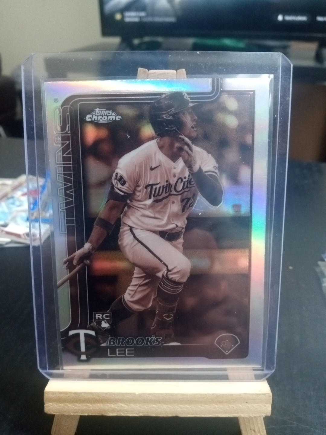 Brooks Lee Rookie Minnesota Twins #234 Topps 2025 Topps Chrome Sepia Refractors