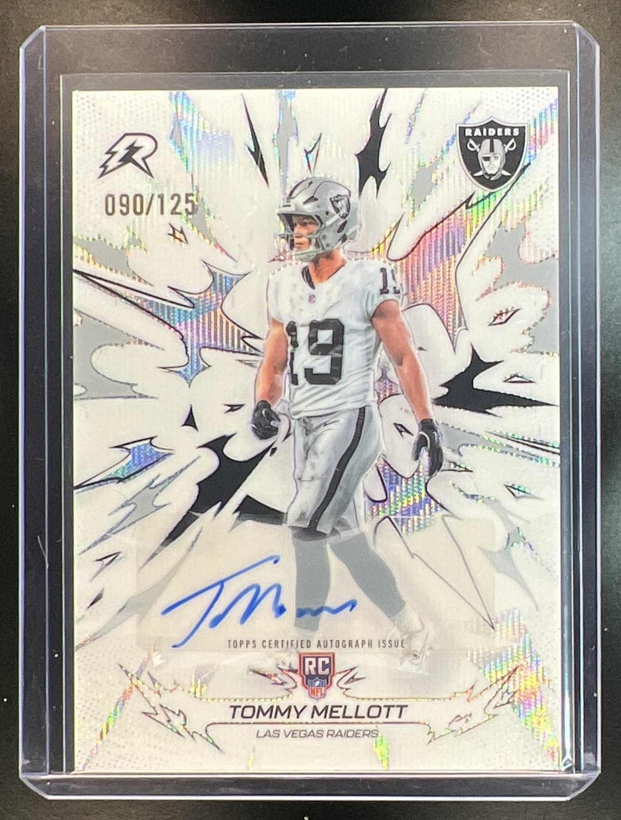 Tommy Mellott 2025 Topps Resurgence Signatures #147 White Surge