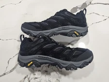 Merrell Moab 3 Black Night Size 9 Men's Hiking Shoes Outdoor Adventure New