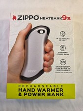 Zippo Heatbank 9s Rechargeable Hand Warmer Power Bank Up to 9 Hours Heat