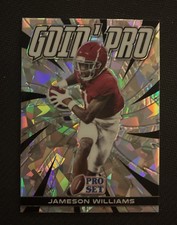 John Metchie III 2022 Pro Set Draft #GP-JM1 Goin' Pro Crystal Silver Alabama