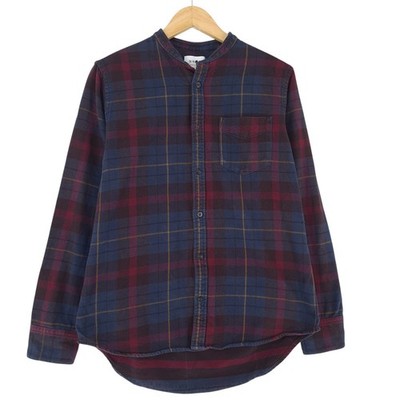 NN07 Herrenhemd No Nationality Justin Karo Flanell Wolle Baumwolle Go5 Größe S