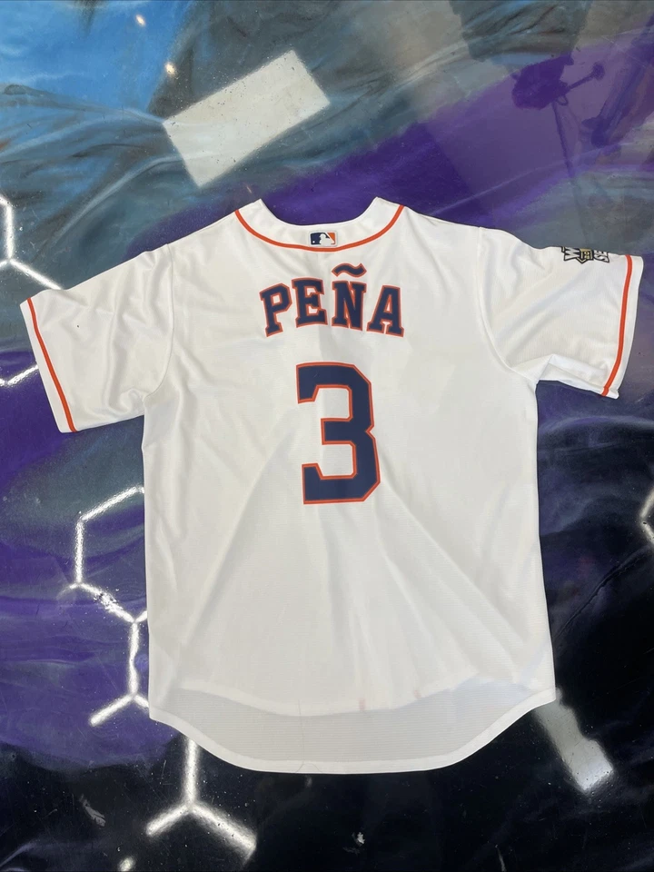 NEW Jeremy Pena Houston Astros Nike Limited Home Jersey Gold Mens Size Large - Image 2 of 3