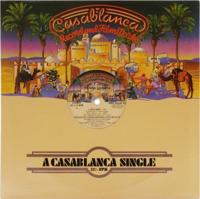 DONNA SUMMER Walk Away NEW 1980 SP Disco Single Sided Vinyl Record CASA-20226