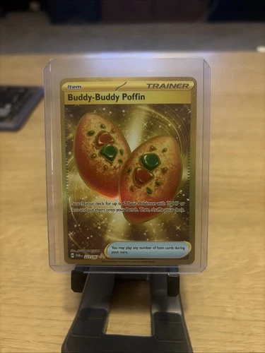 Pokemon Card - Buddy-Buddy Poffin Twilight Masquerade 223/167 Hyper Rare 2024